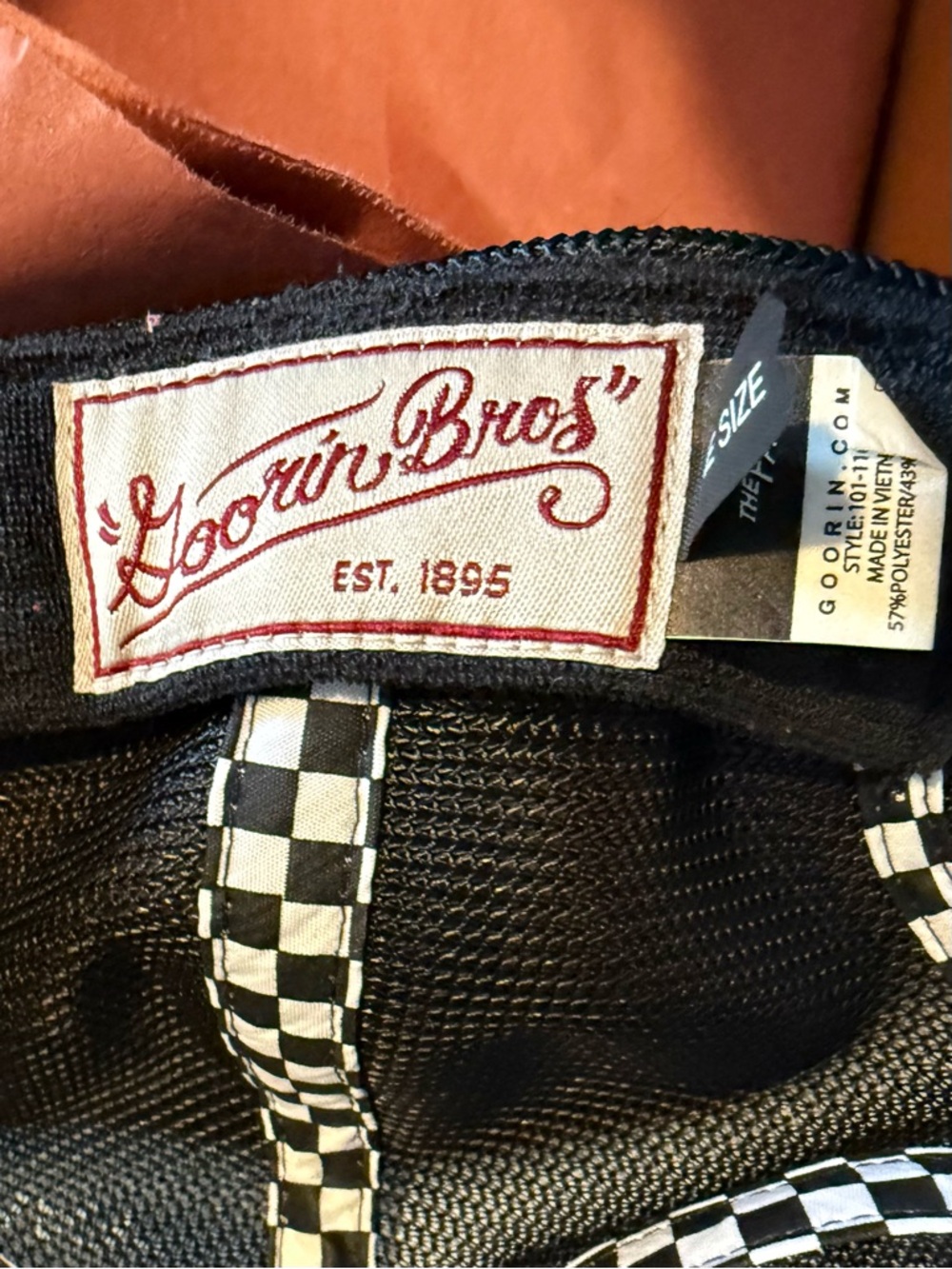 Goorin Bros Black embroidered Trucker “Supercharged ” with flames 🔥 SnapBack - Picture 8 of 10